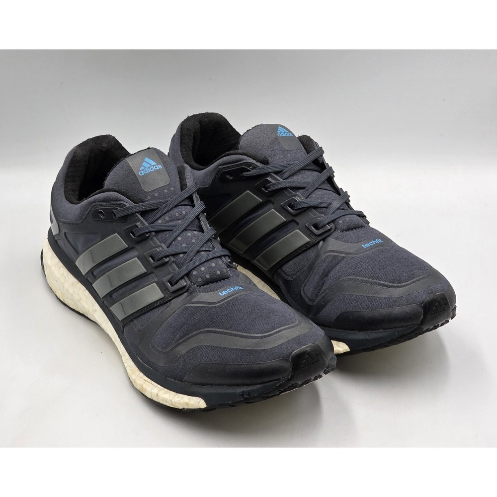Adidas Energy Boost 2 D66257 Core Black‎ Running Shoes Mens 9.5 Techfit Boost